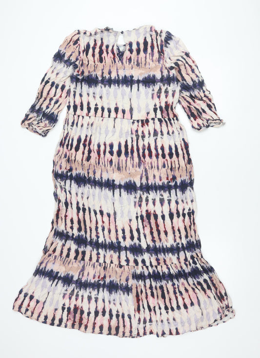 Principles Women’s Multicoloured Knee Length Shift Dress Size 10
