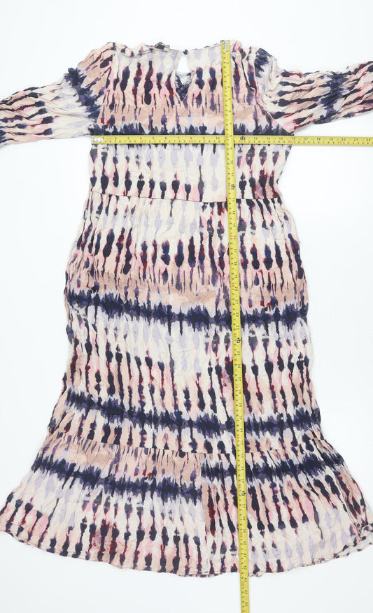 Principles Women’s Multicoloured Knee Length Shift Dress Size 10