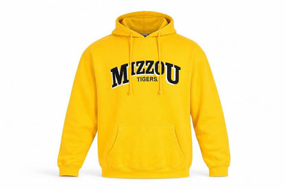 TCX Apparel Men’s Yellow Mizzou Tigers Hoodie Size L Pullover
