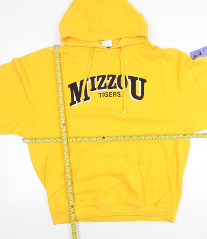 TCX Apparel Men’s Yellow Mizzou Tigers Hoodie Size L Pullover