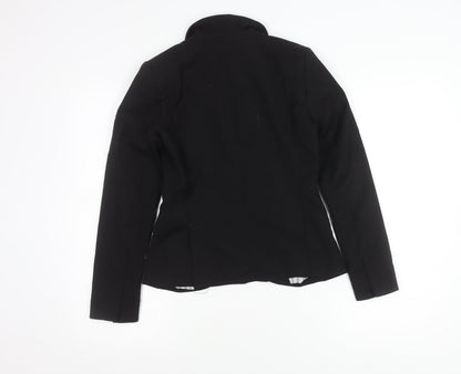 Lindex Women’s Black Tailored Blazer UK 8 One-Button Jacket