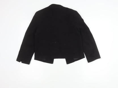 New Look Women's Black Size 8 Blazer Jacket Tailored Workwear