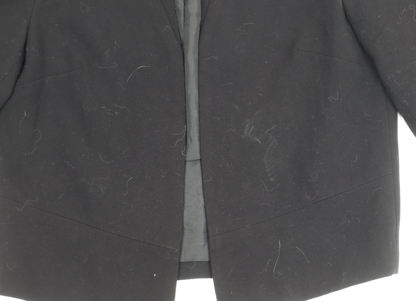 New Look Women's Black Size 8 Blazer Jacket Tailored Workwear