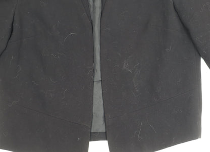 New Look Women's Black Size 8 Blazer Jacket Tailored Workwear