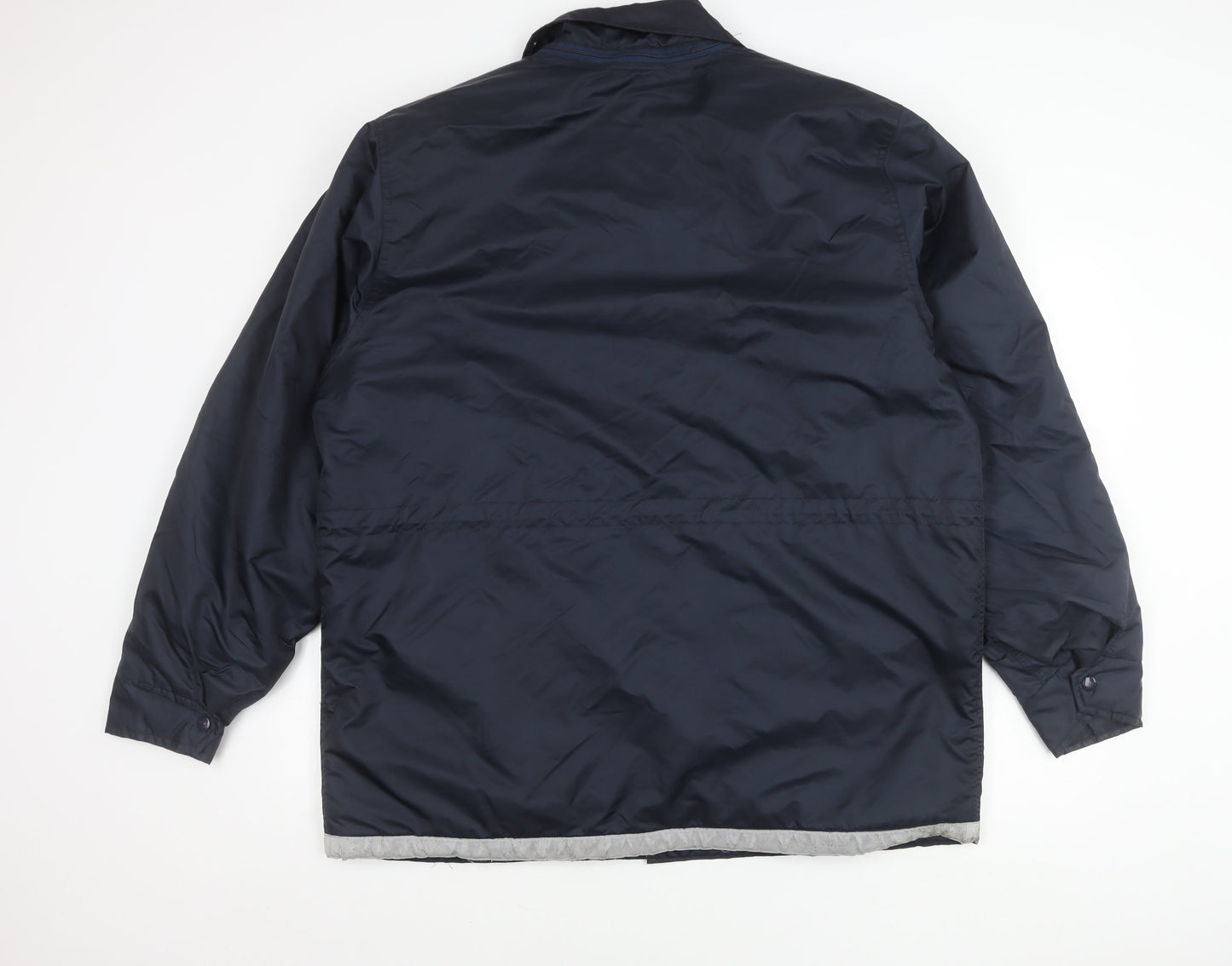 ADA Men's Blue XL Workwear Jacket Reflective Pockets Winter