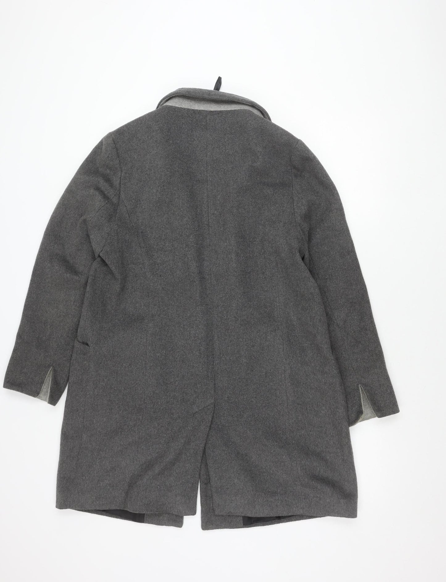 Dorothy Perkins Women’s Grey Size 14 Mid-Length Coat Workwear