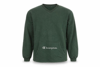 Mens UK Size M Champion Green Pullover Sweatshirt
