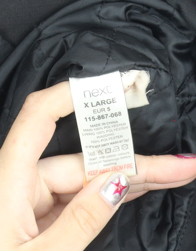 Mens UK Size XL NEXT Black Basic Jacket