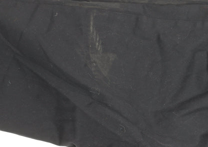 Mens UK Size 16 Casual Club Regular Fit Chino Black Trousers