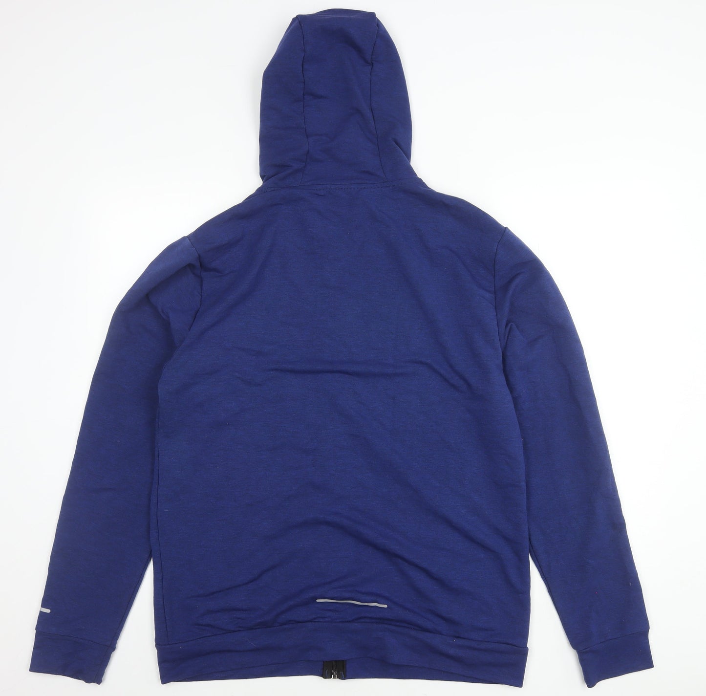 Athletic Works Men’s Blue Full Zip Hooded Jacket M Lightweight