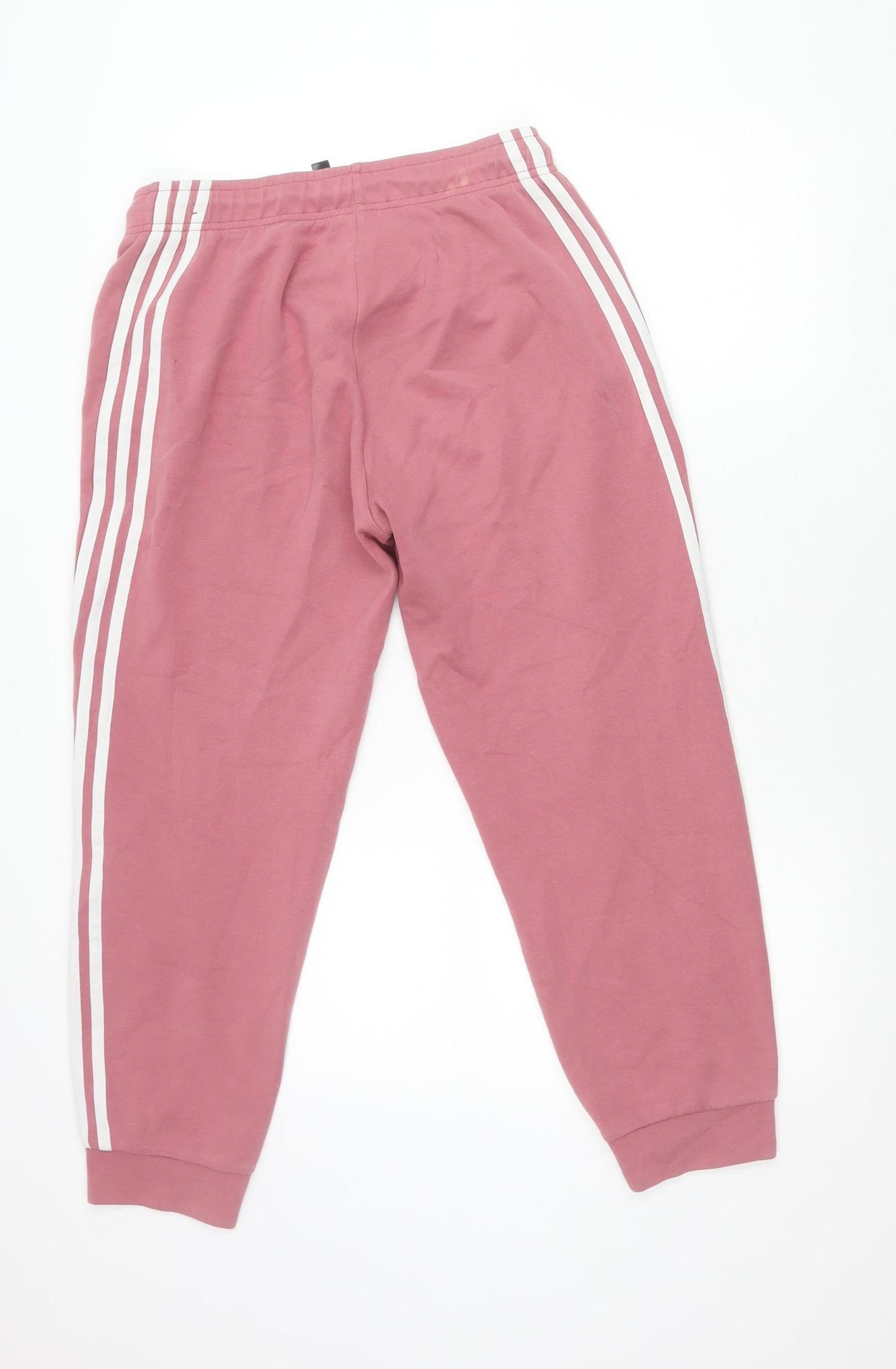 Adidas Women’s Pink Jogger Sweatpants Size 12-14 Cotton Blend