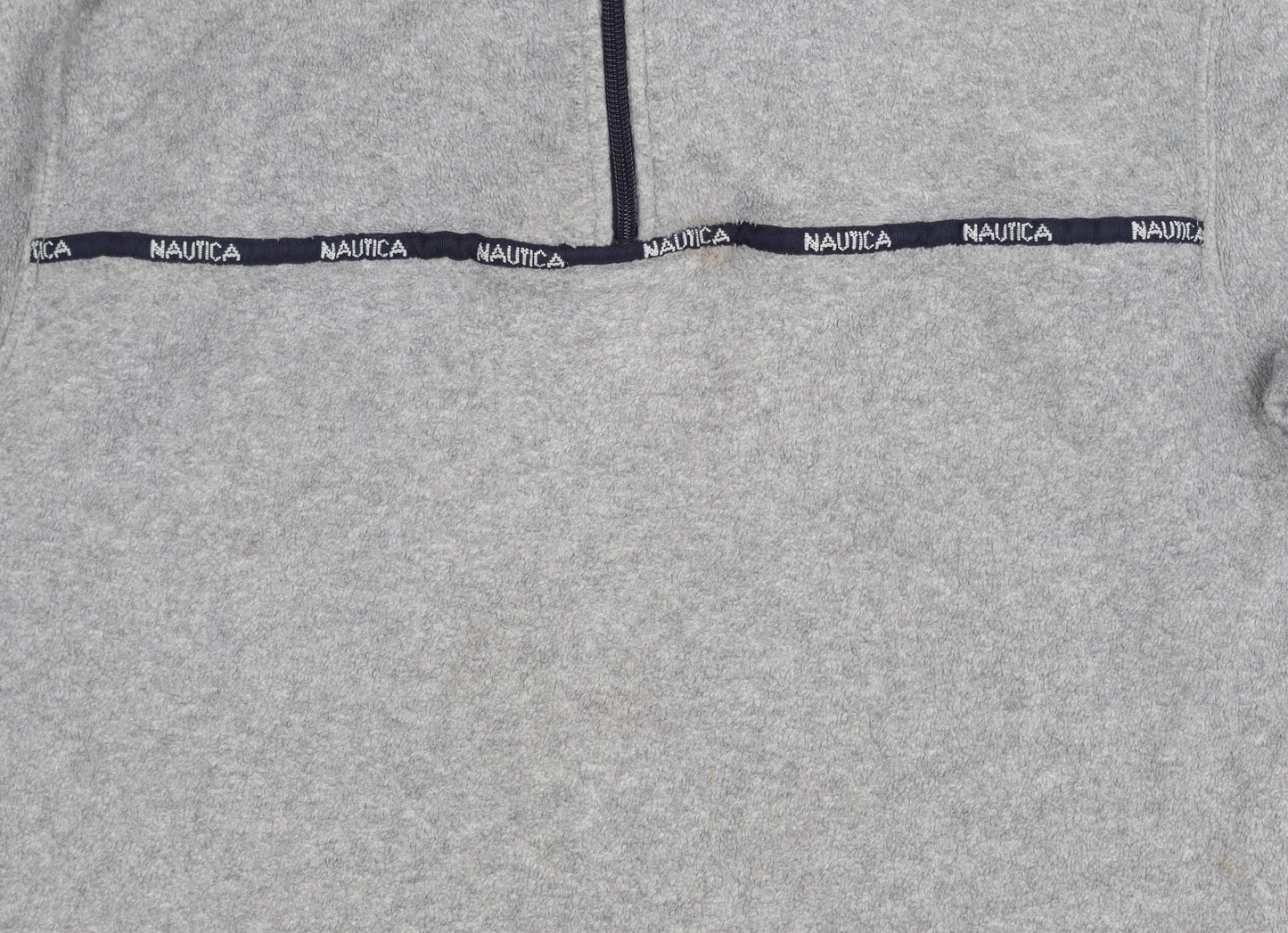 Mens UK Size L Nautica Grey Pullover Sweatshirt