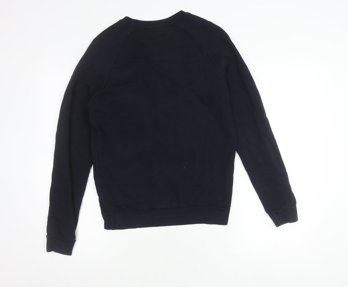 Zara Man Men’s Blue Pullover Sweatshirt M Nautical Graphic Print