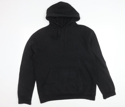 Iron Mountain Men's Black Pullover Hoodie L Fleece Workwear
