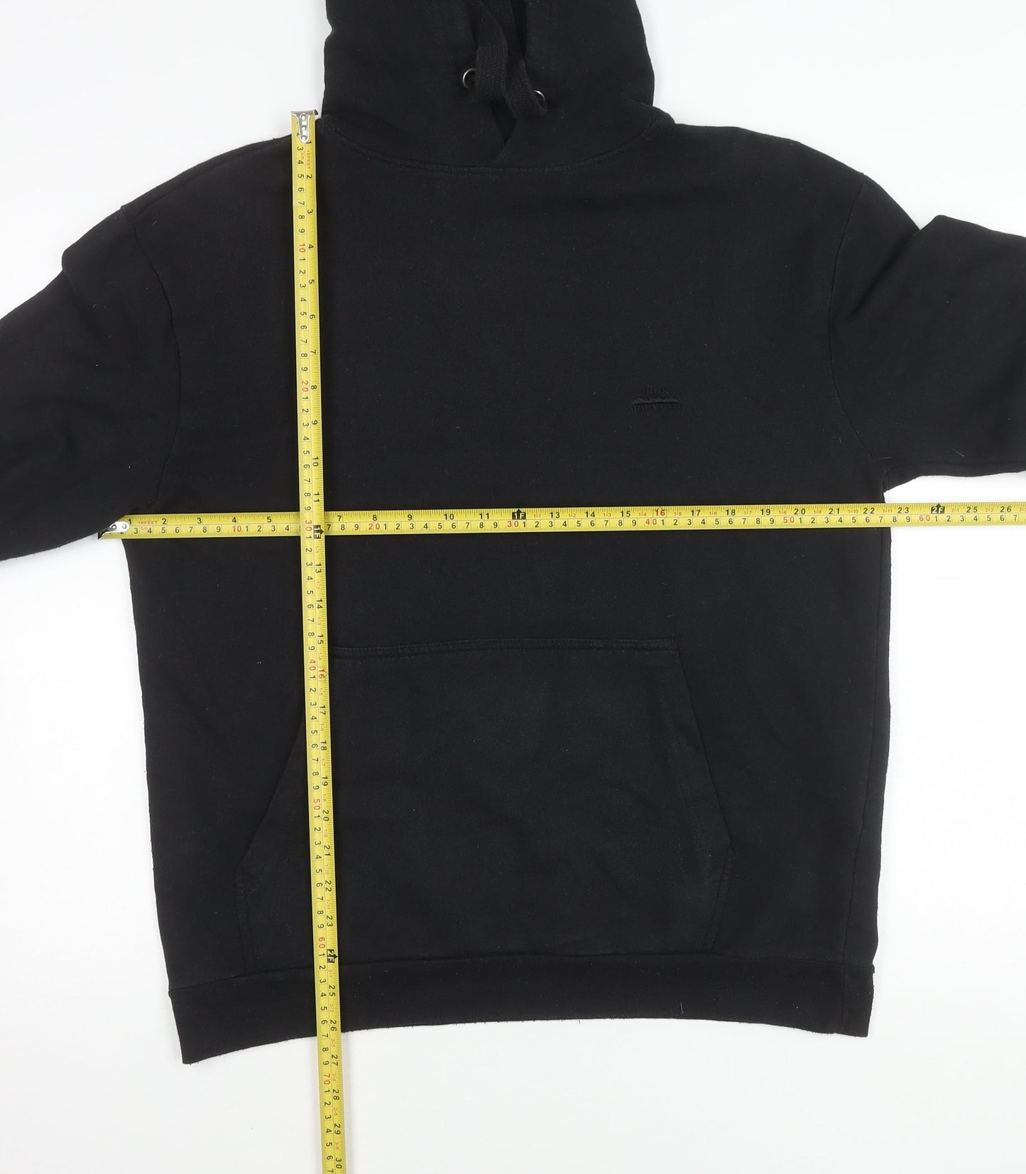 Iron Mountain Men's Black Pullover Hoodie L Fleece Workwear