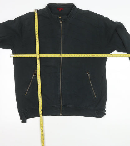 Mens UK Size L Designers at Debenhams Black Biker Coat