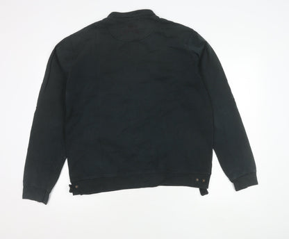 Mens UK Size L Designers at Debenhams Black Biker Coat