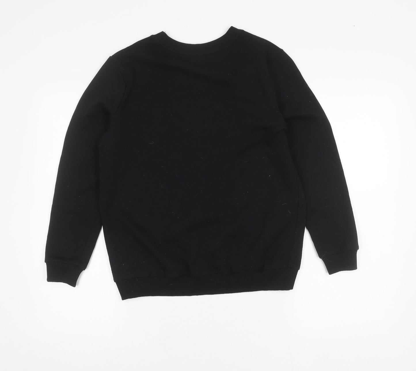 Womens UK Size S Disney Black Pullover Sweatshirt
