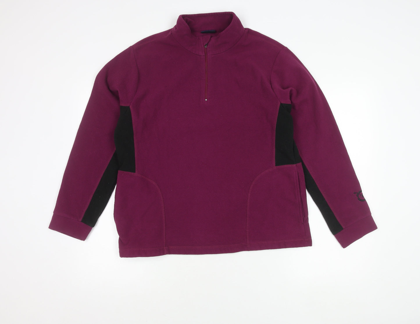 Womens UK Size 18 Movement Session Purple Pullover Sweatshirt