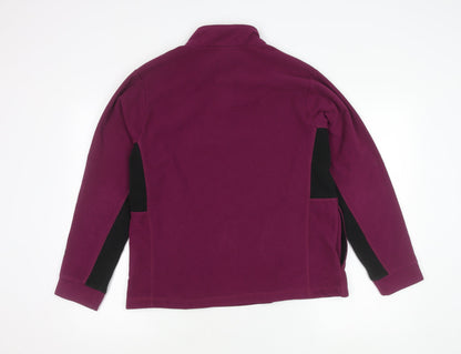Womens UK Size 18 Movement Session Purple Pullover Sweatshirt