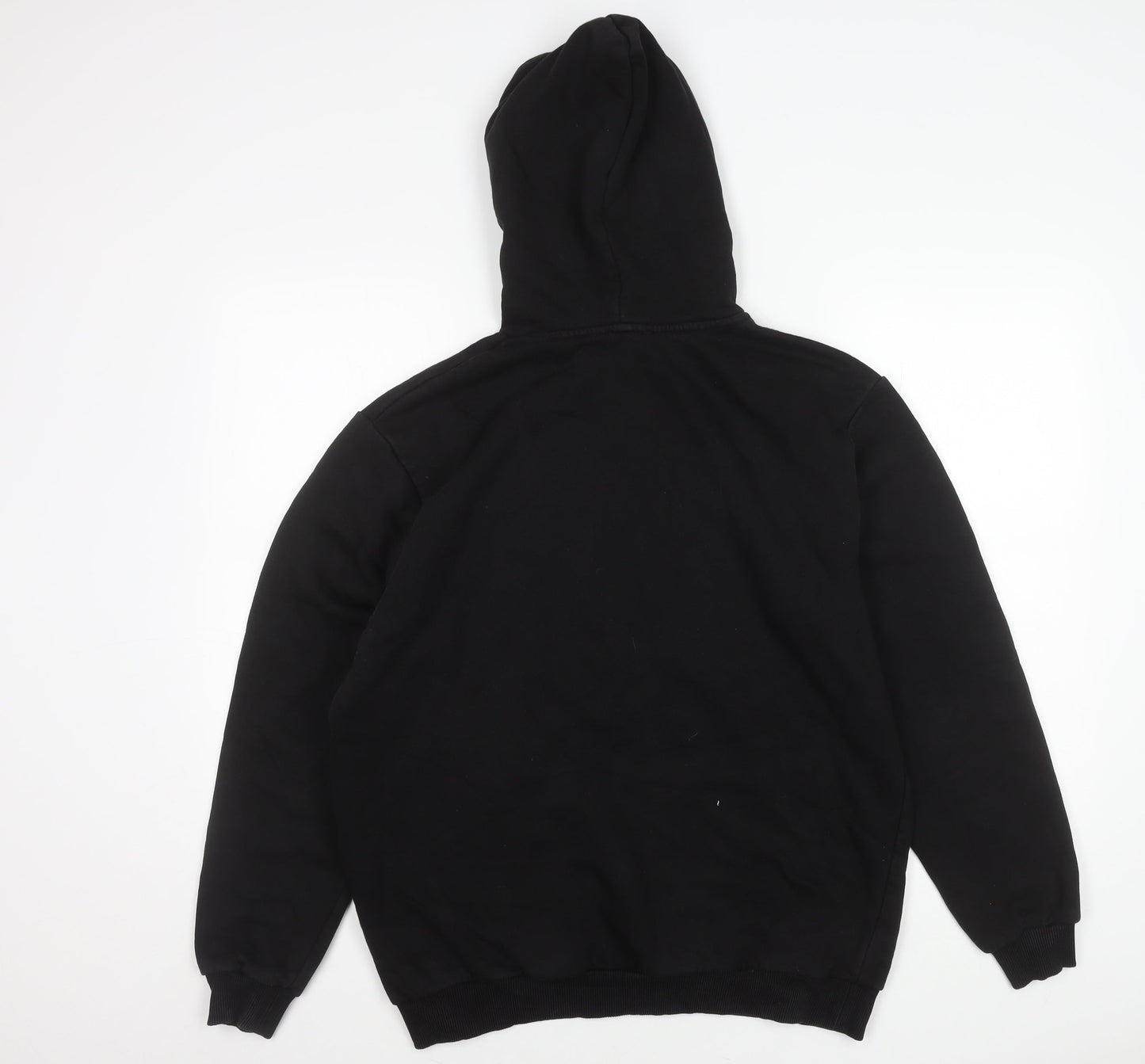 Mens UK Size S BoohooMAN Black Pullover Hoodie
