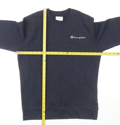Mens UK Size S Champion Blue Pullover Sweatshirt
