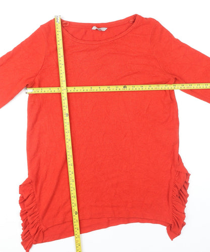 Womens UK Size 12 NEXT Red Pullover Jumper