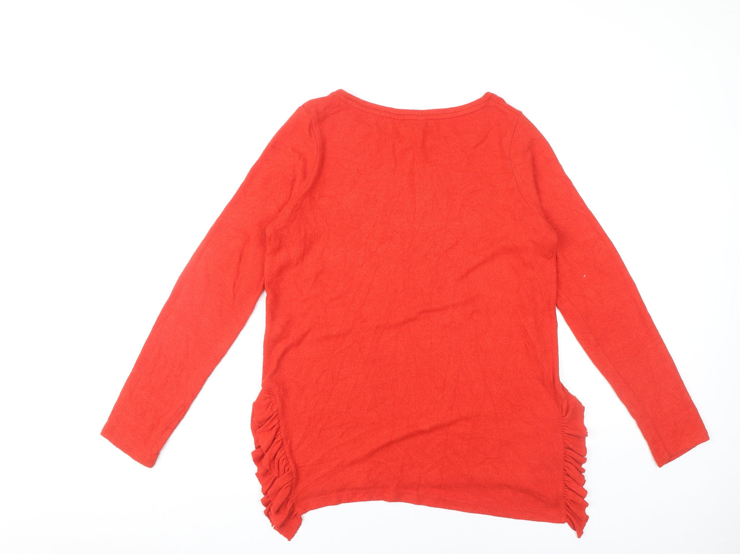 Womens UK Size 12 NEXT Red Pullover Jumper