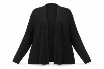 Womens UK Size 18 Verve Ami Black Cardigan Jumper