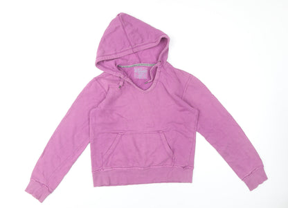 Le Coq Sportif Stateside Women’s Pink Hoodie Small Cotton Pullover