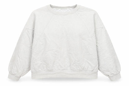 River Island Women’s Grey Pullover Sweatshirt L Relaxed Fit Casual
