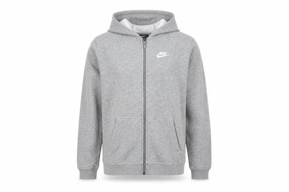 Nike Boys Grey Full Zip Hoodie XL () Cotton Blend Sportswear 12-13 Years