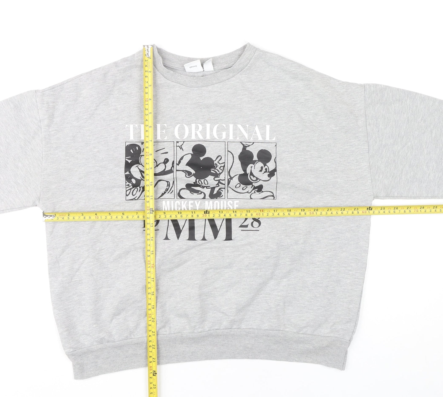 Womens UK Size L Disney Grey Pullover Sweatshirt