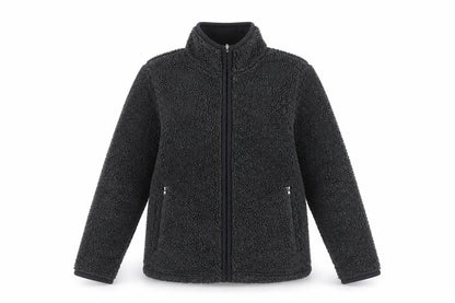 NX Sport Womens Black Fleece Zip Jacket UK 12 Regular Fit
