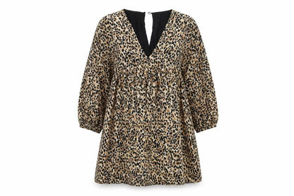Zara Women’s Multicoloured Leopard Print Shift Dress XS