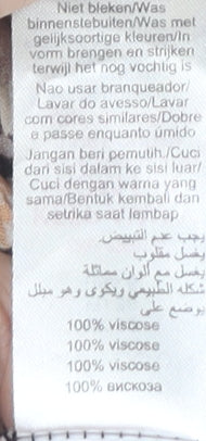 New Look Women’s Multicoloured Animal Print Midi A-Line Skirt Size 10