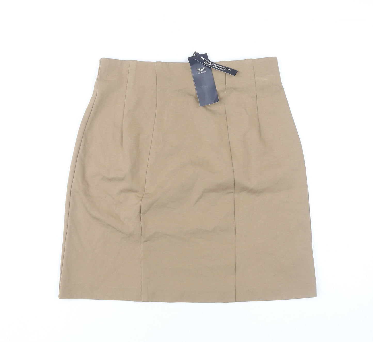 Marks and Spencer Women’s Beige Size 10 Pencil Skirt Workwear
