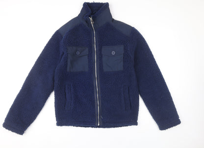 Primark Women’s Blue XS Fleece Full Zip Casual Jacket