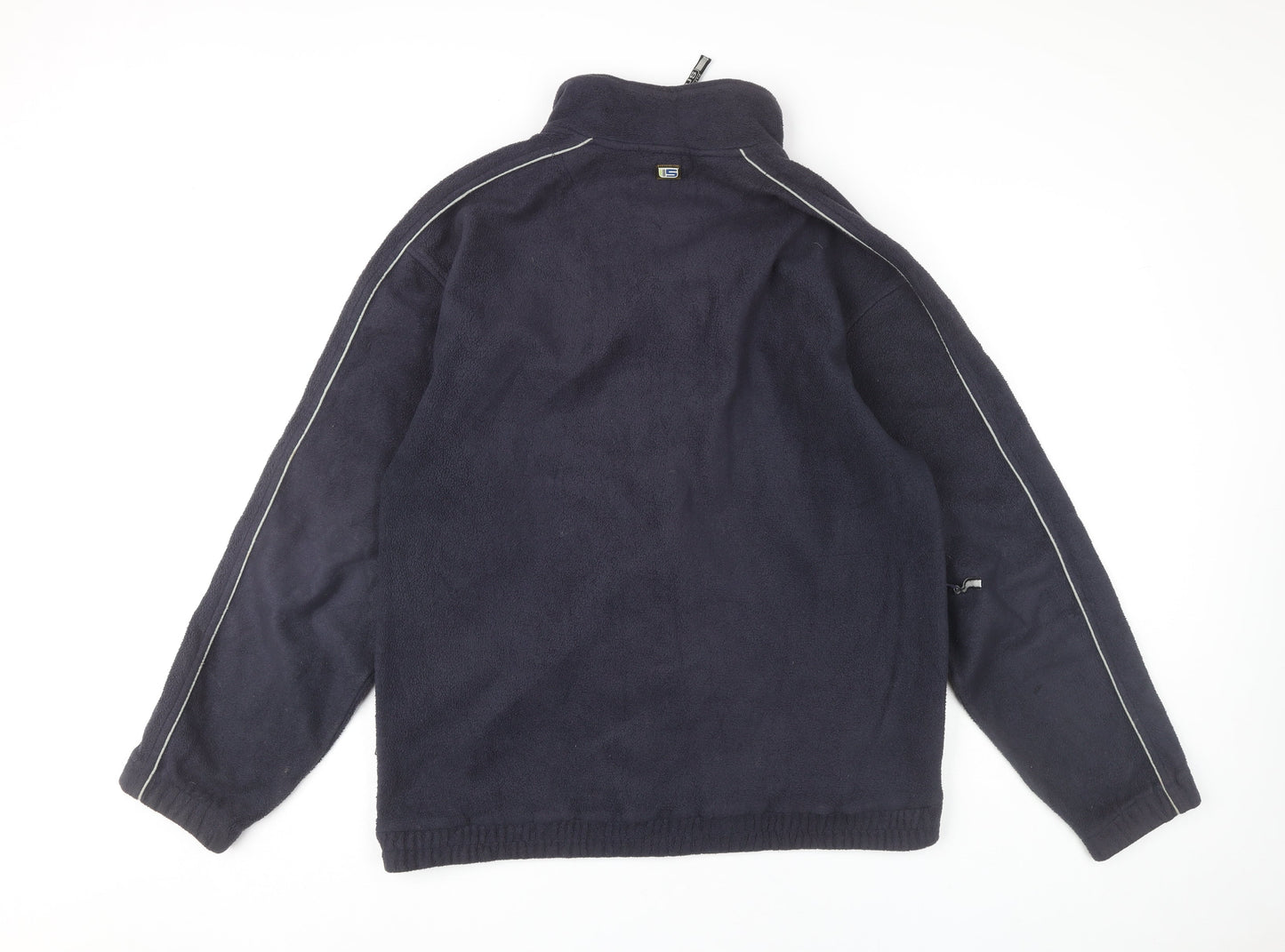 Mens UK Size M US Athletic Blue Basic Jacket