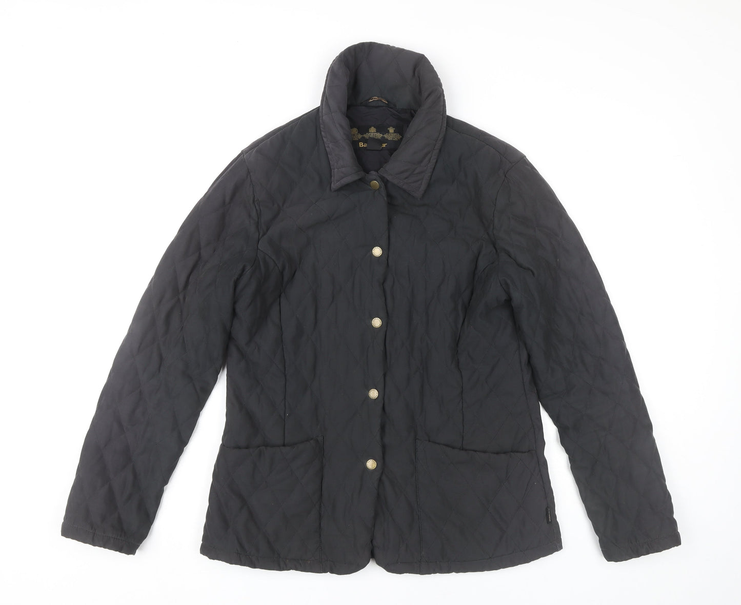 Barbour Women’s Black Outdoor Country Jacket Size 10