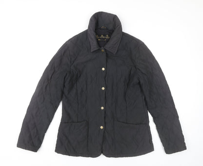 Barbour Women’s Black Outdoor Country Jacket Size 10