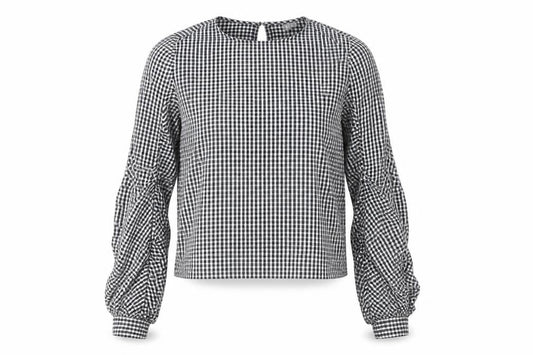 Womens UK Size 6 ASOS Black Basic Blouse
