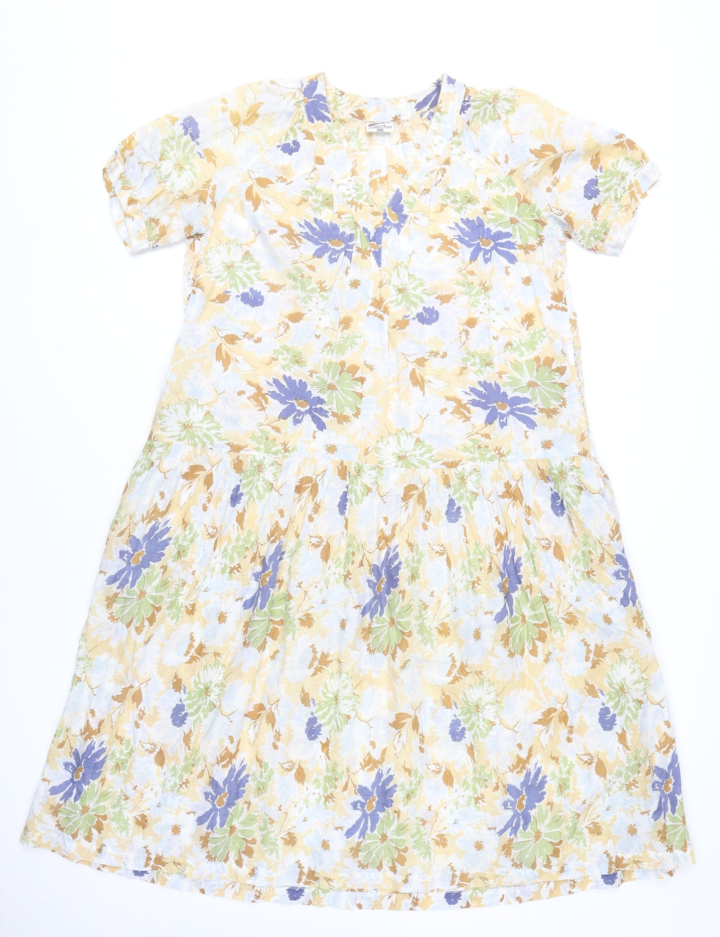 French Connection Womens Multicoloured Floral A-Line Dress M