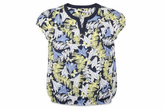 Womens UK Size 10 Maine New England Multicoloured Tunic Blouse