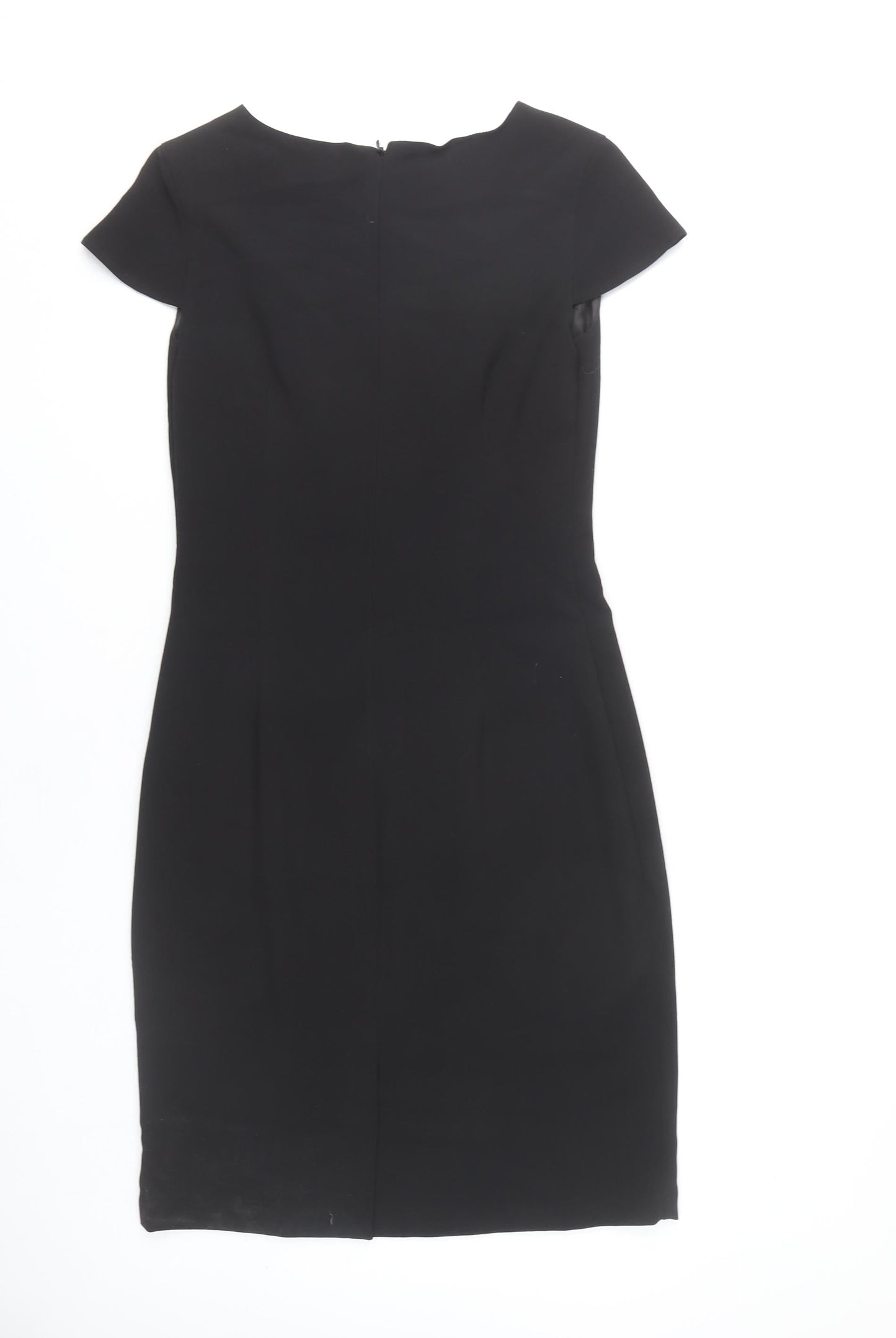F&F Women’s Black Beige Colourblock Sheath Dress Size 10