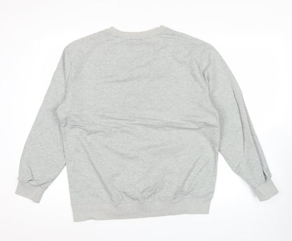 Mens UK Size 2XL Champion Grey Pullover Sweatshirt