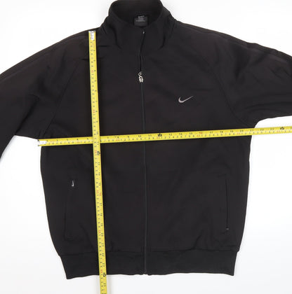 Nike Men's Black L Track Jacket Clima-Fit Full Zip Sportswear