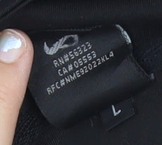 Nike Men's Black L Track Jacket Clima-Fit Full Zip Sportswear