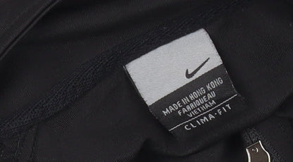 Nike Men's Black L Track Jacket Clima-Fit Full Zip Sportswear