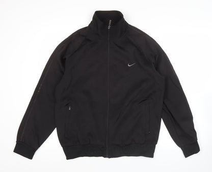 Nike Men's Black L Track Jacket Clima-Fit Full Zip Sportswear